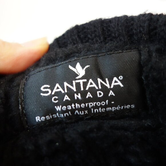 Santana Canada Thea Waterproof Ankle Boots Outdoor Black size 8 NWOT! - Picture 10 of 12